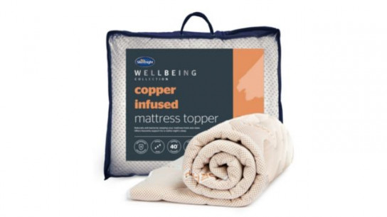 Silentnight Wellbeing Copper Infused Mattress Topper