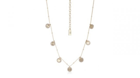 Tess Daly My Jewellery List Sunray Circle Charm Necklace