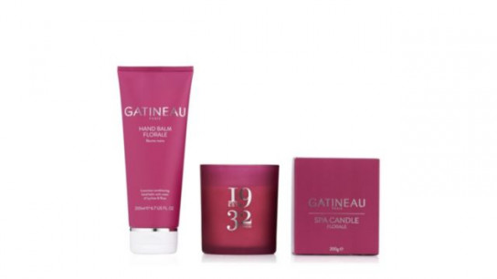 Gatineau's Supersize Hand Balm and Spa Candle Duo