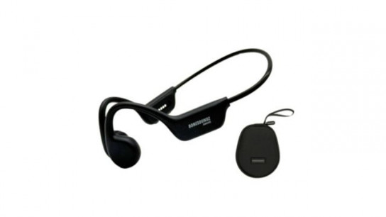 BoneSoundz Aware Bone Conduction Headphones w/ Storage & Light Up Band