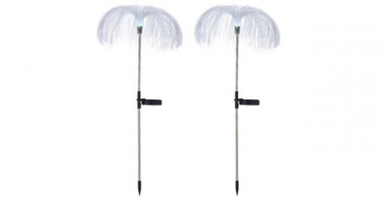 Flourish Umbrella Solar Fiber Light (Set of 2)