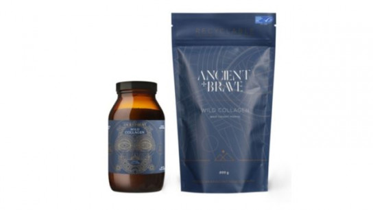 Ancient + Brave Wild Collagen Jar 200g & Refill Pouch 200g