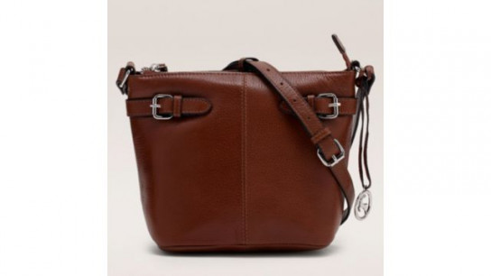 Ashwood Leather Bucket Cross-Body Bag