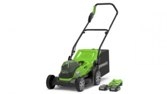 Greenworks 48v 36cm G24X2LM36K2X Cordless Lawnmower