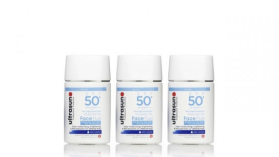 Ultrasun Sun Protection Anti-Pollution Face Fluid SPF 50+ 40ml Trio