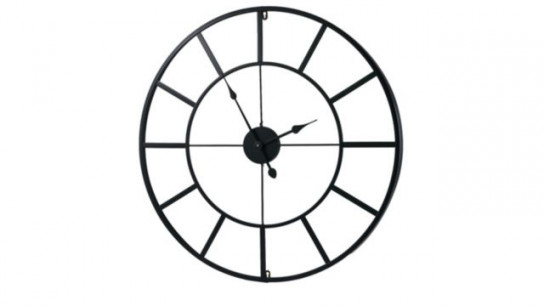 abode Indoor/Outdoor Light Up Skeleton Wall Clock 60cm