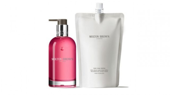 Molton Brown Glass Bottle 200ml and Refill Collection
