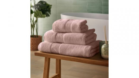 Silentnight Waffle Border Cotton Towel Four Piece Bundle