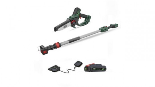Webb Eco 20v15cm Pruning Saw with Extension 2Ah Batt& Charger