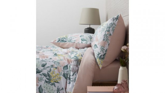 Supersoft by Cozee Home Butterfly Printed 4 Piece Duvet