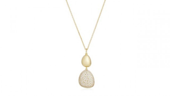 Diamonique 2ct tw Edit Pave Necklace