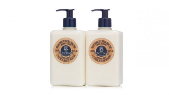 L'Occitane 2 Piece Shea Ultra Rich Hand and Body Wash