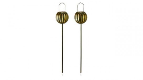 Garden Stories Studio 70 Set of Two   3-in-1 Solar Stake Lights
