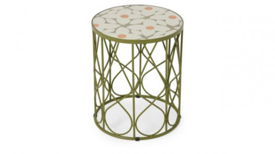 Garden Stories Studio 70 Side Table With  Mosaic Flower Top