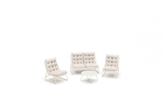 Garden Stories Ultra Comfort Padded Lounge Set