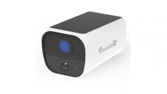Toucan Security Camera with Integrated Solar Panel S5