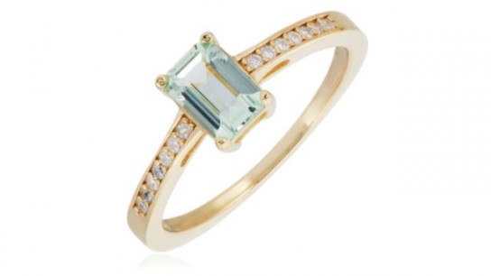 Diamonique 1.1ct tw Sorbet Collection Mixed Cut Ring Sterling Silver