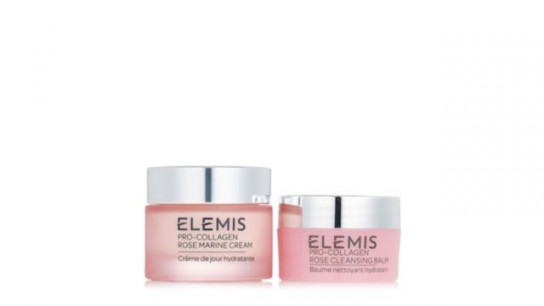 Elemis Pro-Collagen Rose Day Cream 30ml & Rose Cleansing Balm