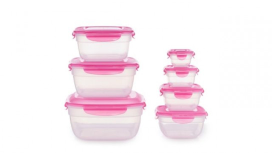 LocknLock 7 Containers with Handle Lid