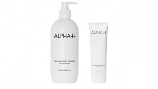 Alpha-H Balancing Cleanser Home & Away Duo