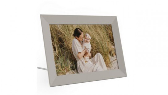Ansel by Aura Textured Stone Effect 10.1 Inch WiFi Digital Photo Frame