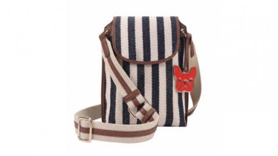 Ben de Lisi Andrea Stripe Phone Bag