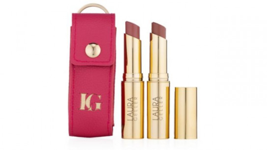 Laura Geller Jelly Lip Balm Duo & Lipstick Case