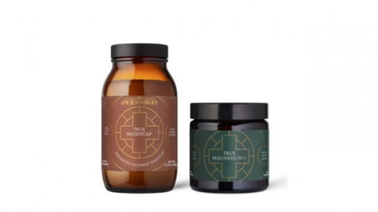 Ancient + Brave True Nightcap Jar 180g & True Magnesium+ 60 Capsules
