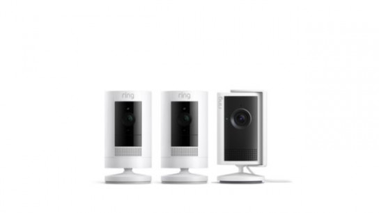 Ring 3 Security Camera System with 2 Outdoor & 1 Indoor Camera