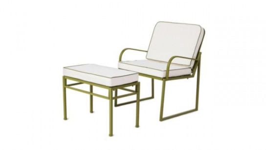 Garden Stories Studio 70 Chair and Footstool