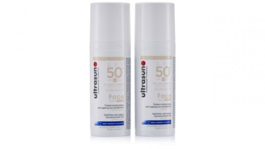 Ultrasun Sun Protection Tinted Face SPF 50+ 50ml Duo