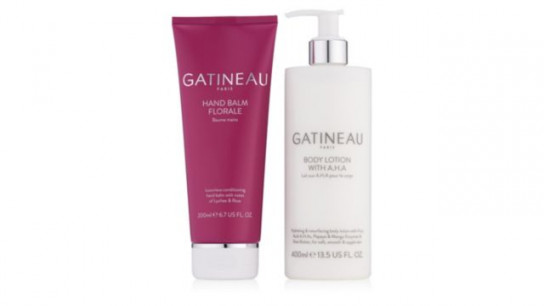 Gatineau's AHA Body Lotion and Florale Hand Balm Duo