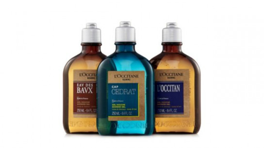L'Occitane Men's Set of 3 Shower Gel