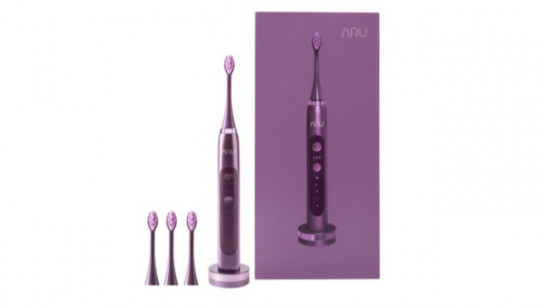 ARU Sonic Toothbrush with Additional Heads & Mirror Mount