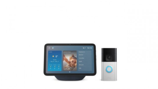 Amazon Echo Show 8 (Newest Gen) & Ring Video Doorbell Plus
