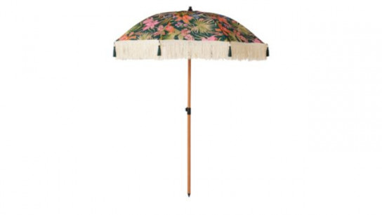 Garden Stories Hot House Printed 2m Tassel Parasol