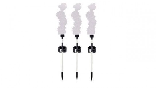 Garden Stories Set of 3 Acrylic Solar Stake Lights