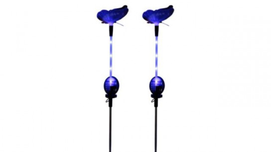 Garden Stories Colour Splash Butterfly Stake Lights