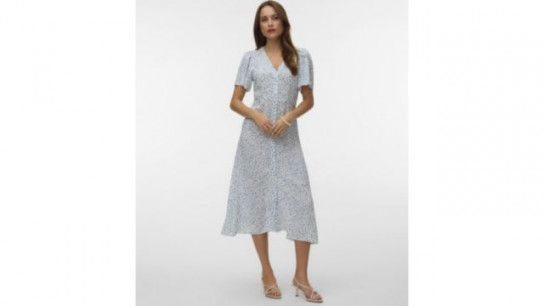 Vero Moda Alba Simple Midi Dress