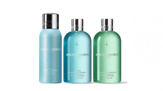 Molton Brown Men's Body Wash & Deodorant Trio