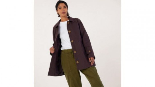 Ben de Lisi Mid Length Trench Coat