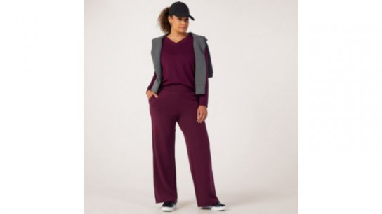 Ruth Langsfod Leisurewear Wide Leg Trouser Standard
