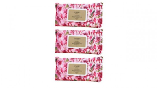 Nakery Beauty Pure Refresh Soothing Moisture Wipes 3 x 30 Piece