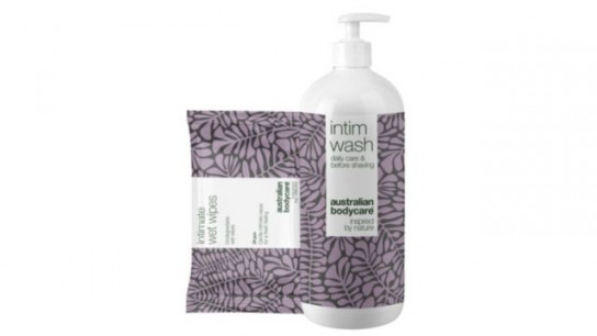Australian Bodycare Intimate Wash 1 Litre & Wipes