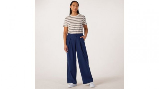 Denim & Co. Seersucker Trousers Standard