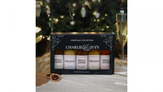 Charlie & Ivy's Festive Bread Dipper & Dressing Gift Collection
