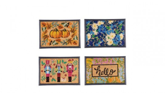 Home Stories 4 Style Interchangeable All Seasons Door Mat
