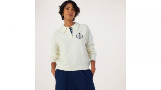 Ben de Lisi Country Club Motif Warm Handle Jumper