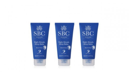 SBC Night Rituals Sleep Balm 100ml Trio