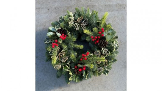 Hayloft Plants Winter Foliage Wreath